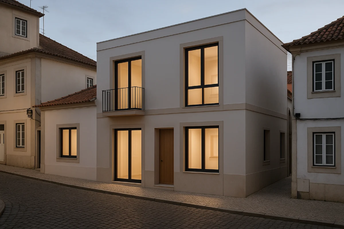 Multa por alteração de fachada moradia